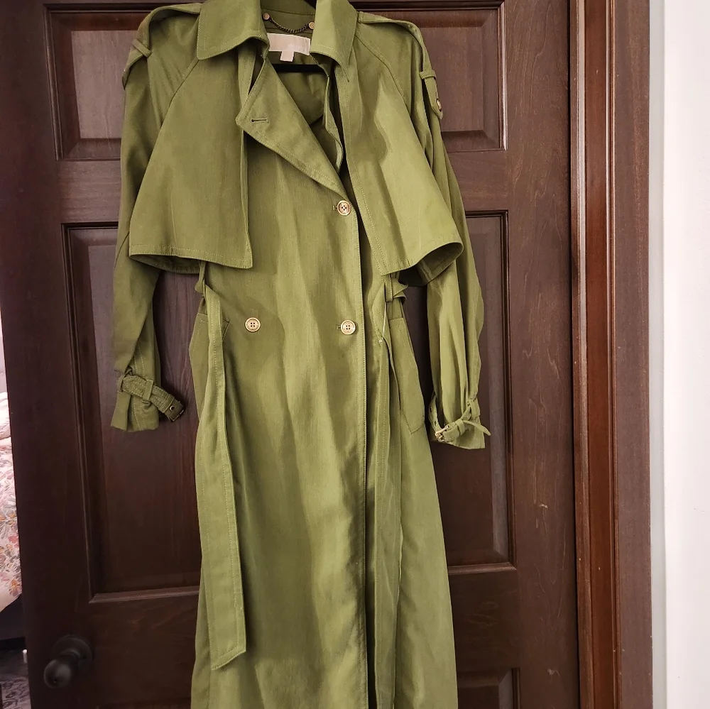 Michael kors oversized trench, small